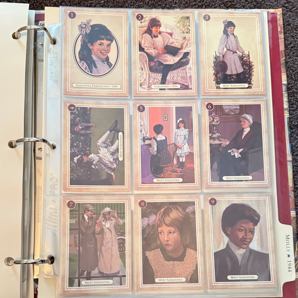 American Girls Trading Card Album - Picture 4 of 5